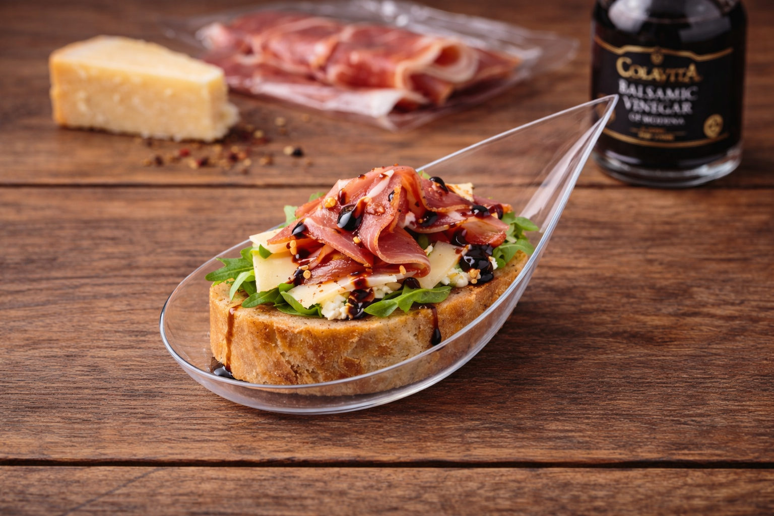 Italian prosciutto toast