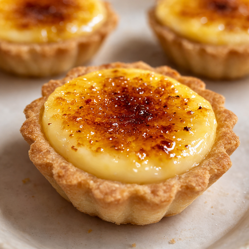 12 mini tartaletas de Crema Catalana