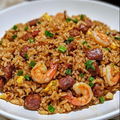 Arroz frito para 6 personas