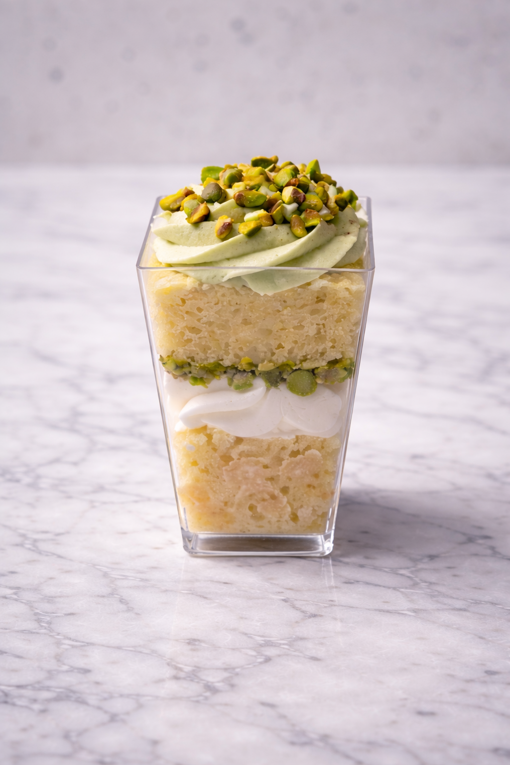 12 vasitos de 3 leches de pistacho