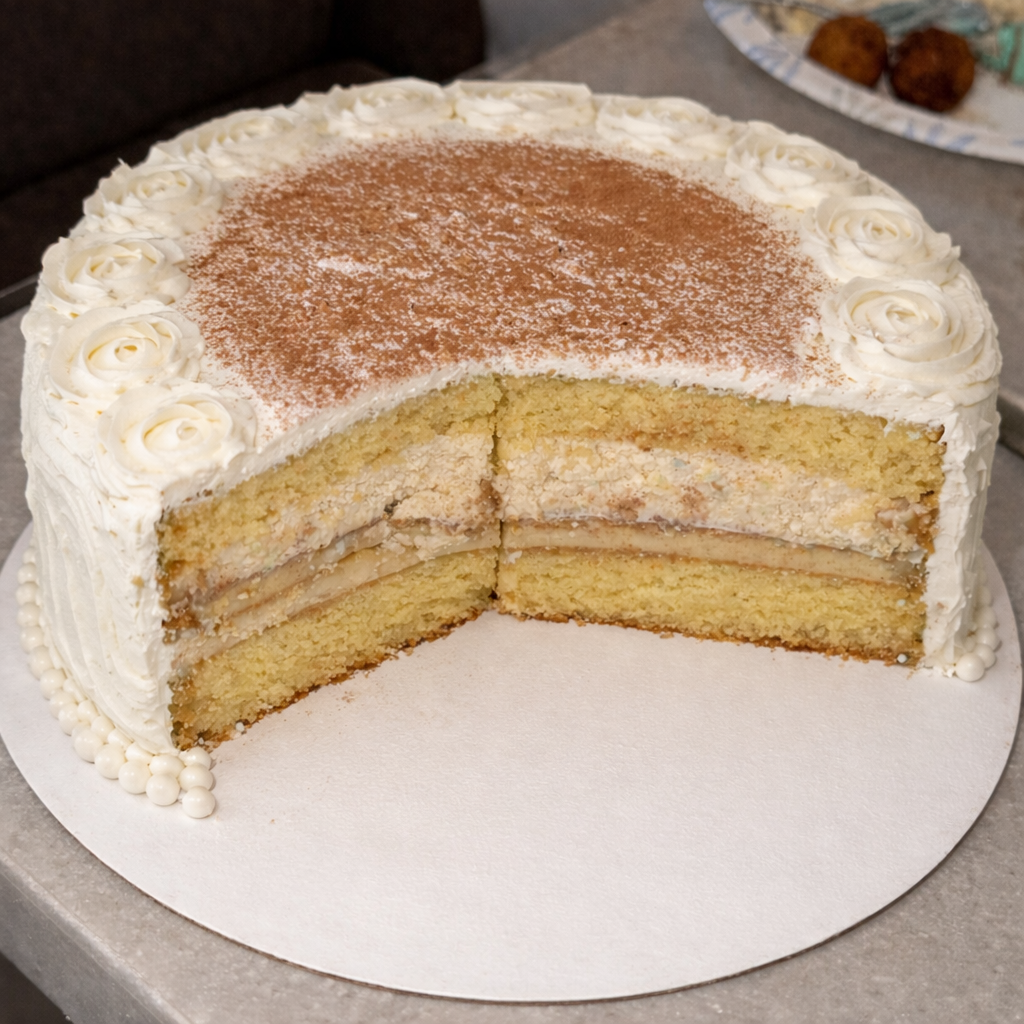 Pastel de capuchino cubano 6 pulgadas