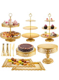 Gold table decoration