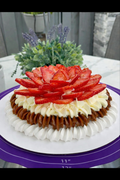 Pavlova de 3 leches  8 pulgadas